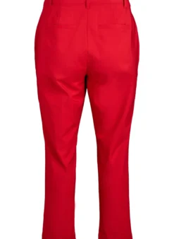 Hose mit hohem Bund und geradem Bein