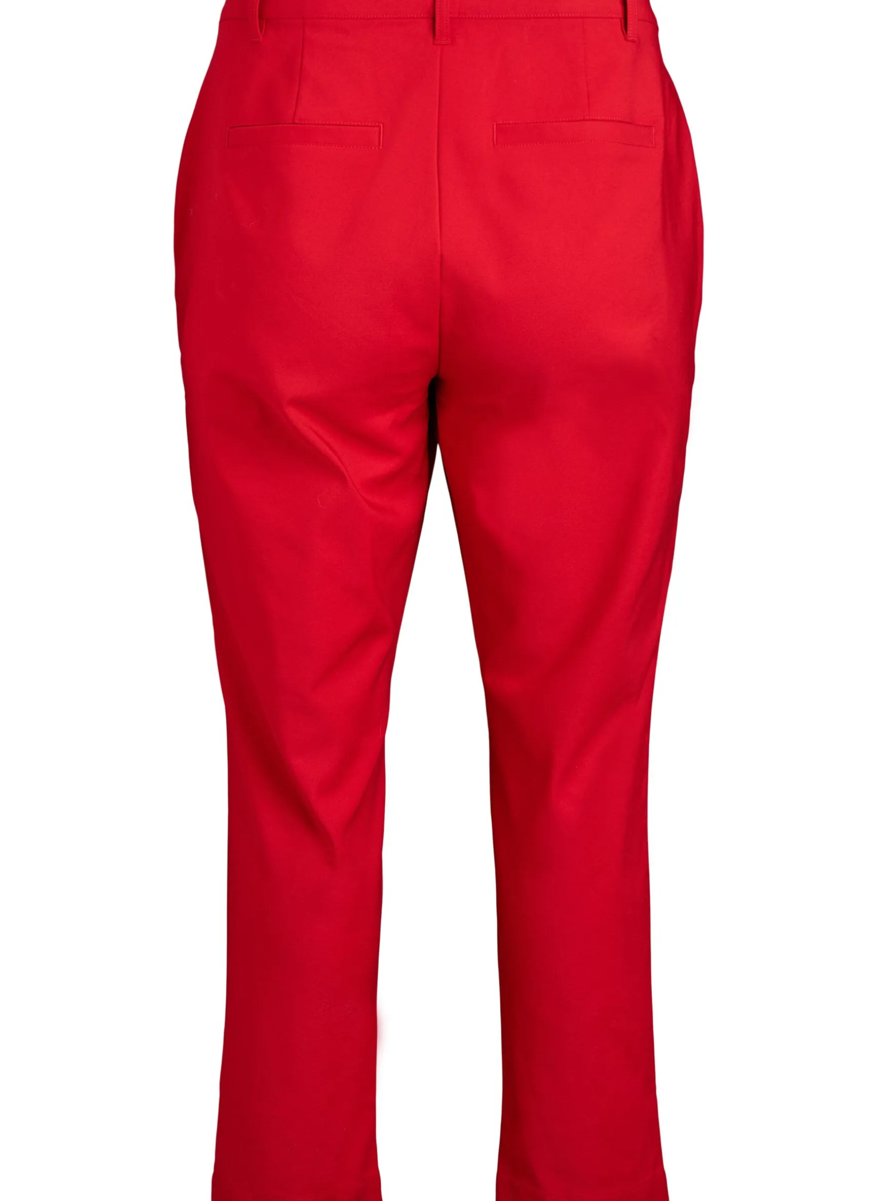 Hose mit hohem Bund und geradem Bein