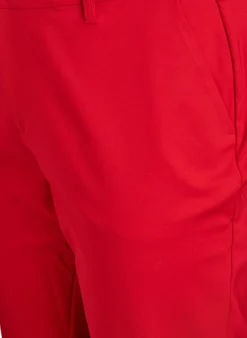 Hose mit hohem Bund und geradem Bein