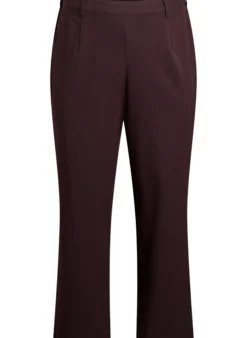 Hose mit hoher Taille und elastischem Bund hinten
