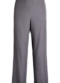 Hose mit hoher Taille und weiten Beinen