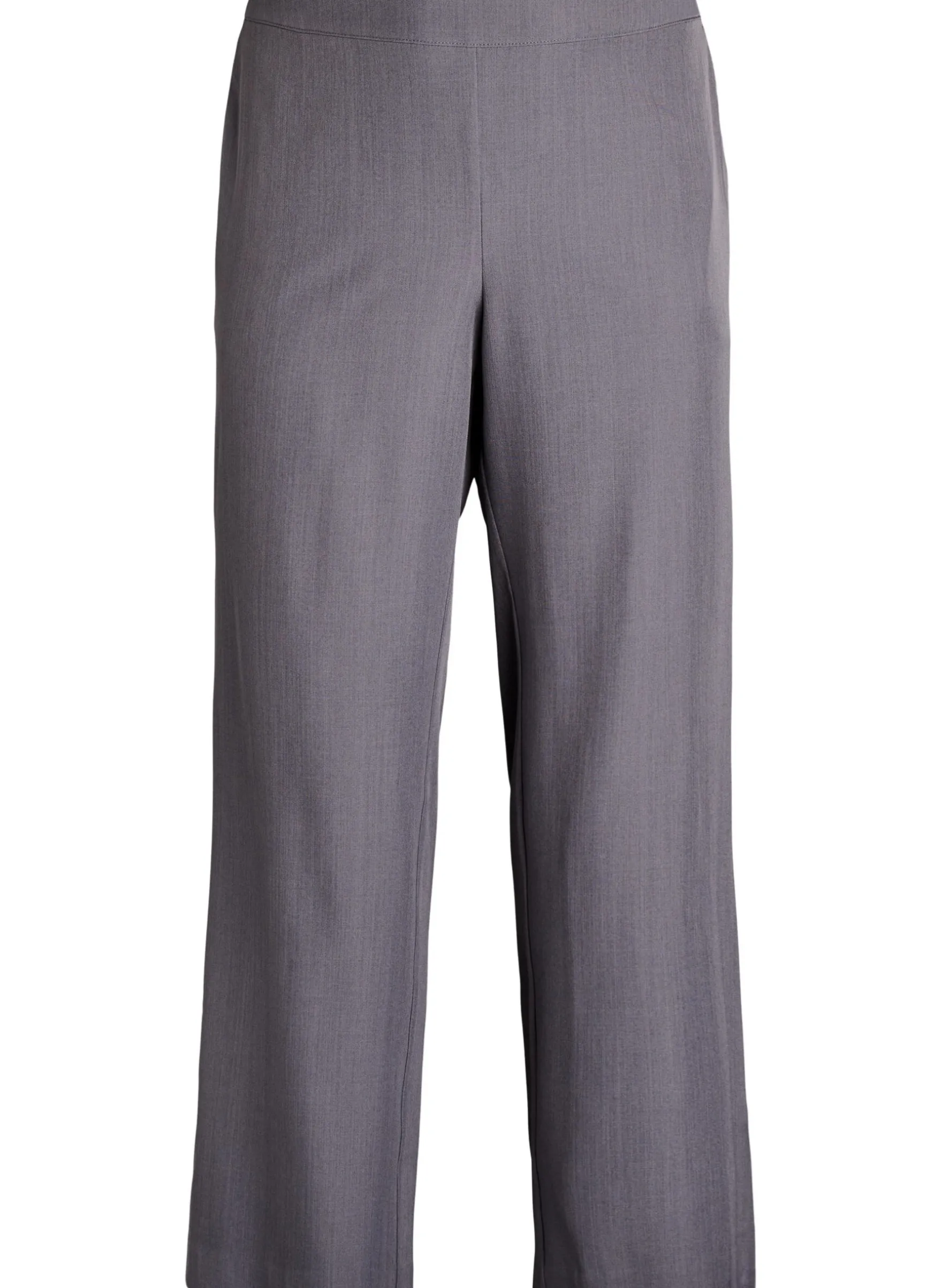 Hose mit hoher Taille und weiten Beinen