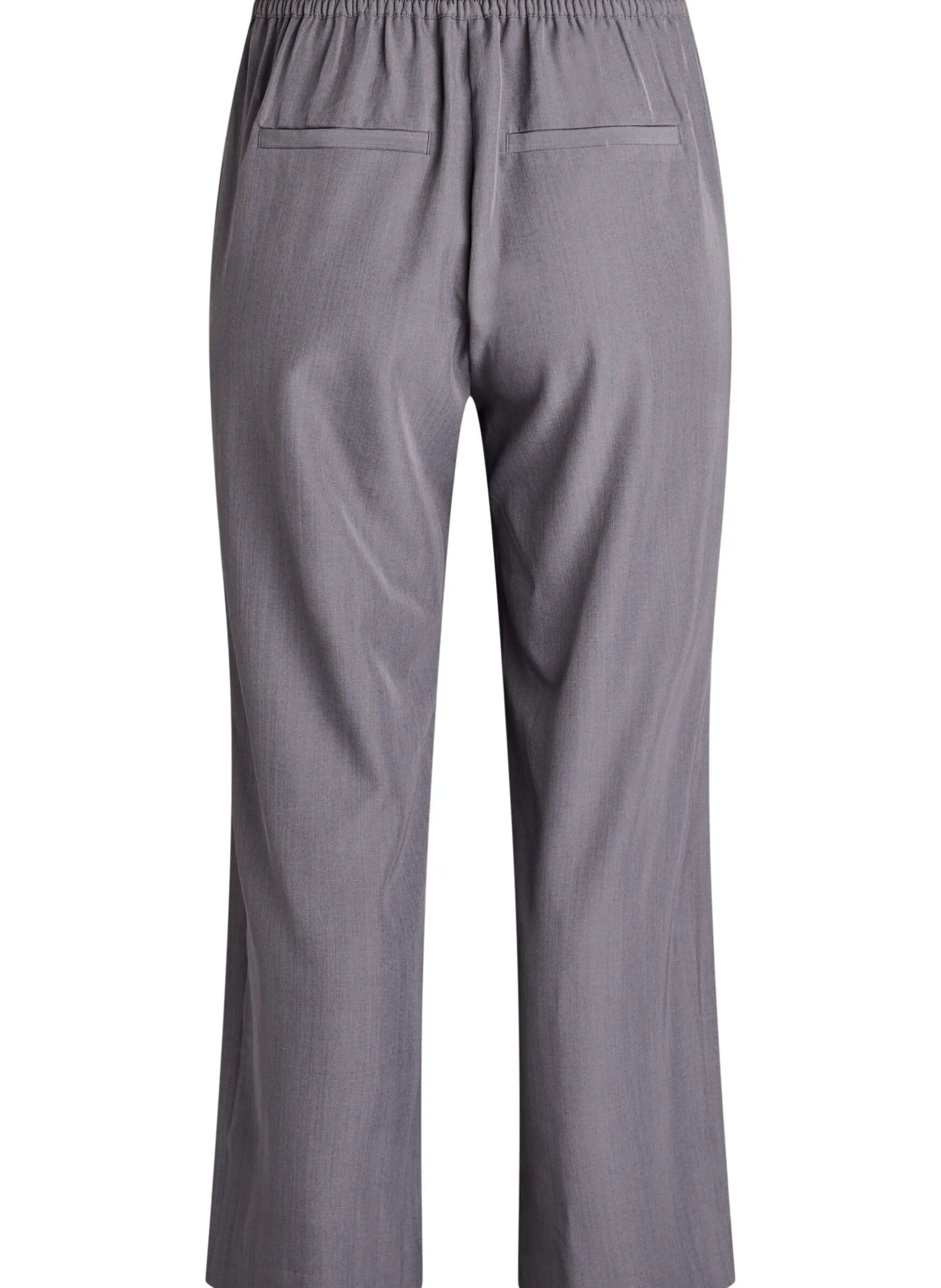 Hose mit hoher Taille und weiten Beinen