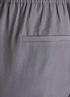 Hose mit hoher Taille und weiten Beinen