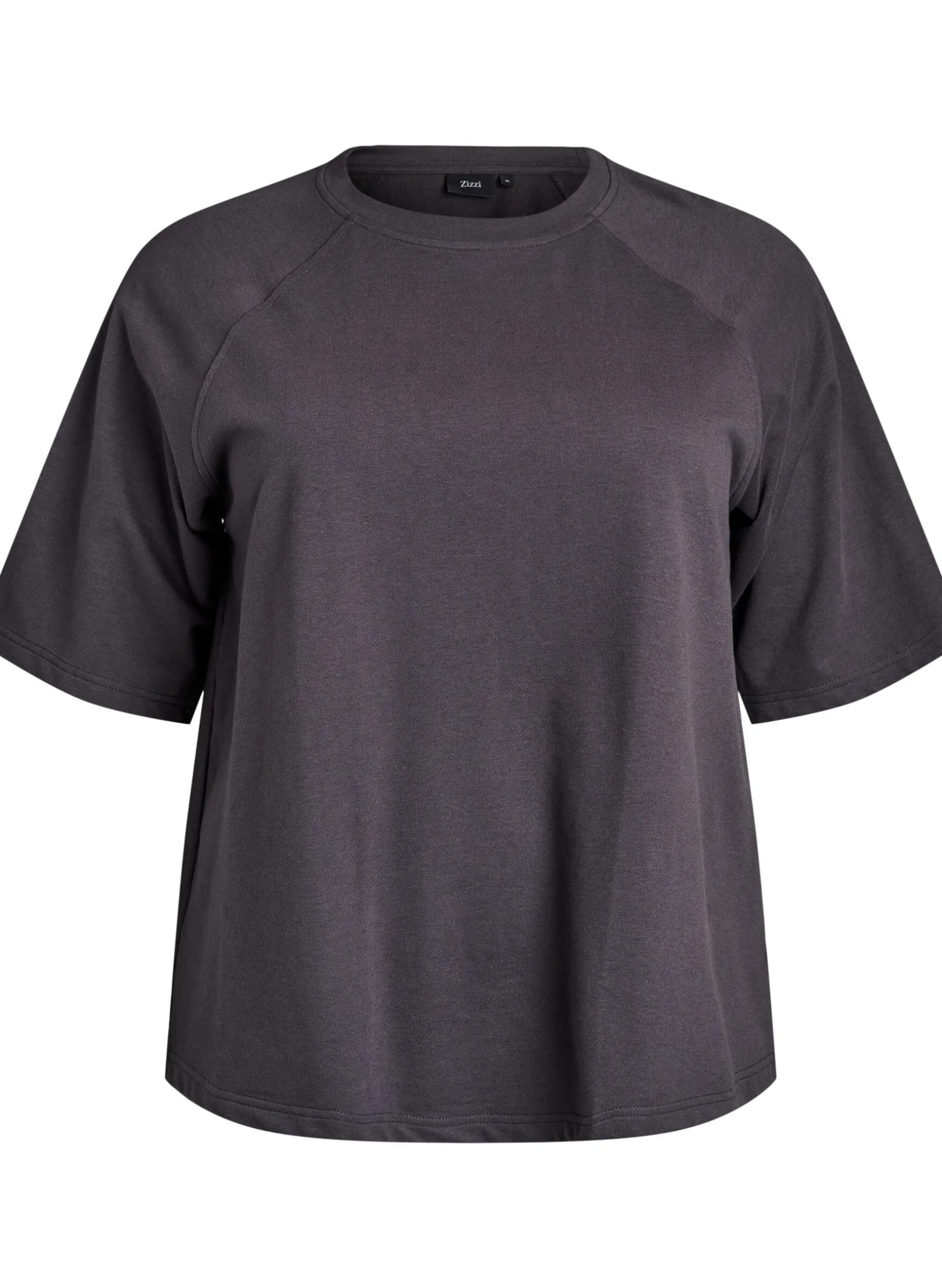 Jerseybluse mit 1/2-Raglanärmeln