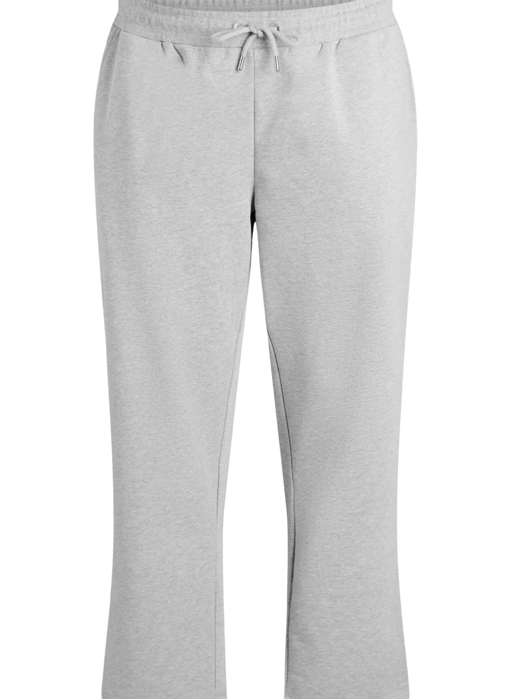 Jogginghose mit hoher Taille und glitzernder Ziernaht