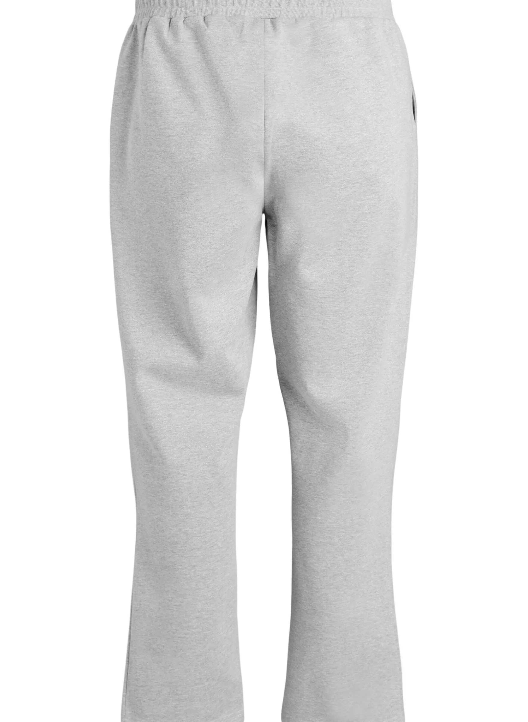 Jogginghose mit hoher Taille und glitzernder Ziernaht