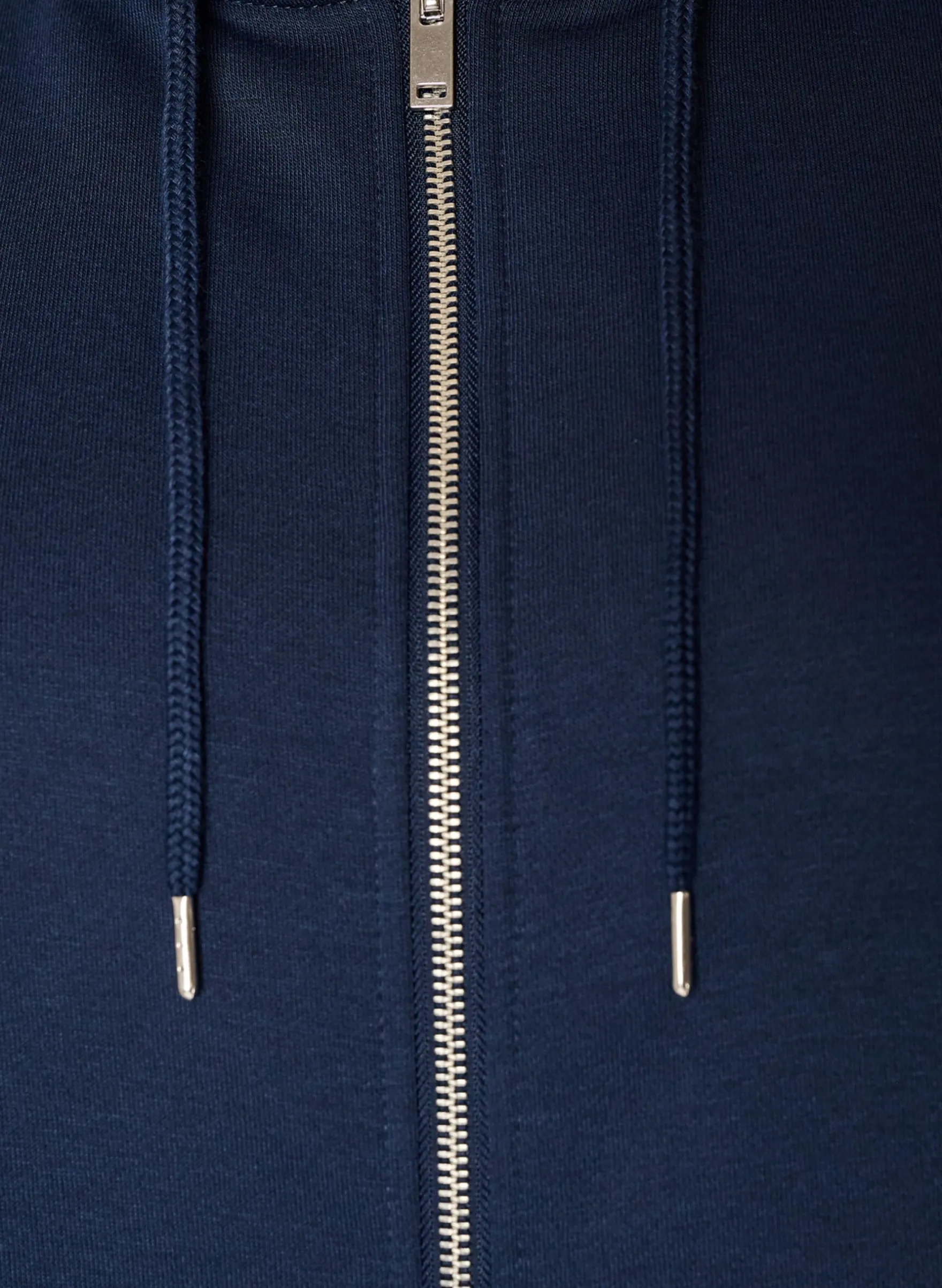 Kapuzensweatshirt mit Reißverschluss und Taschen