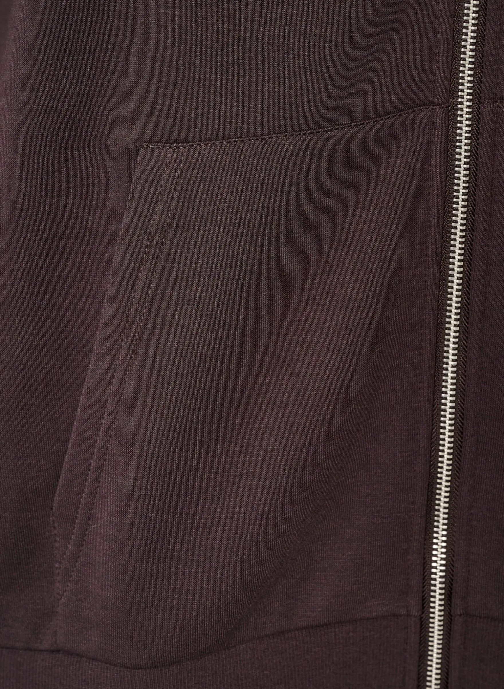 Kapuzensweatshirt mit Reißverschluss und Taschen
