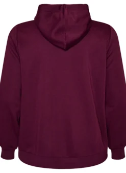 Kapuzensweatshirt mit Reißverschluss und Taschen