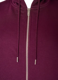 Kapuzensweatshirt mit Reißverschluss und Taschen