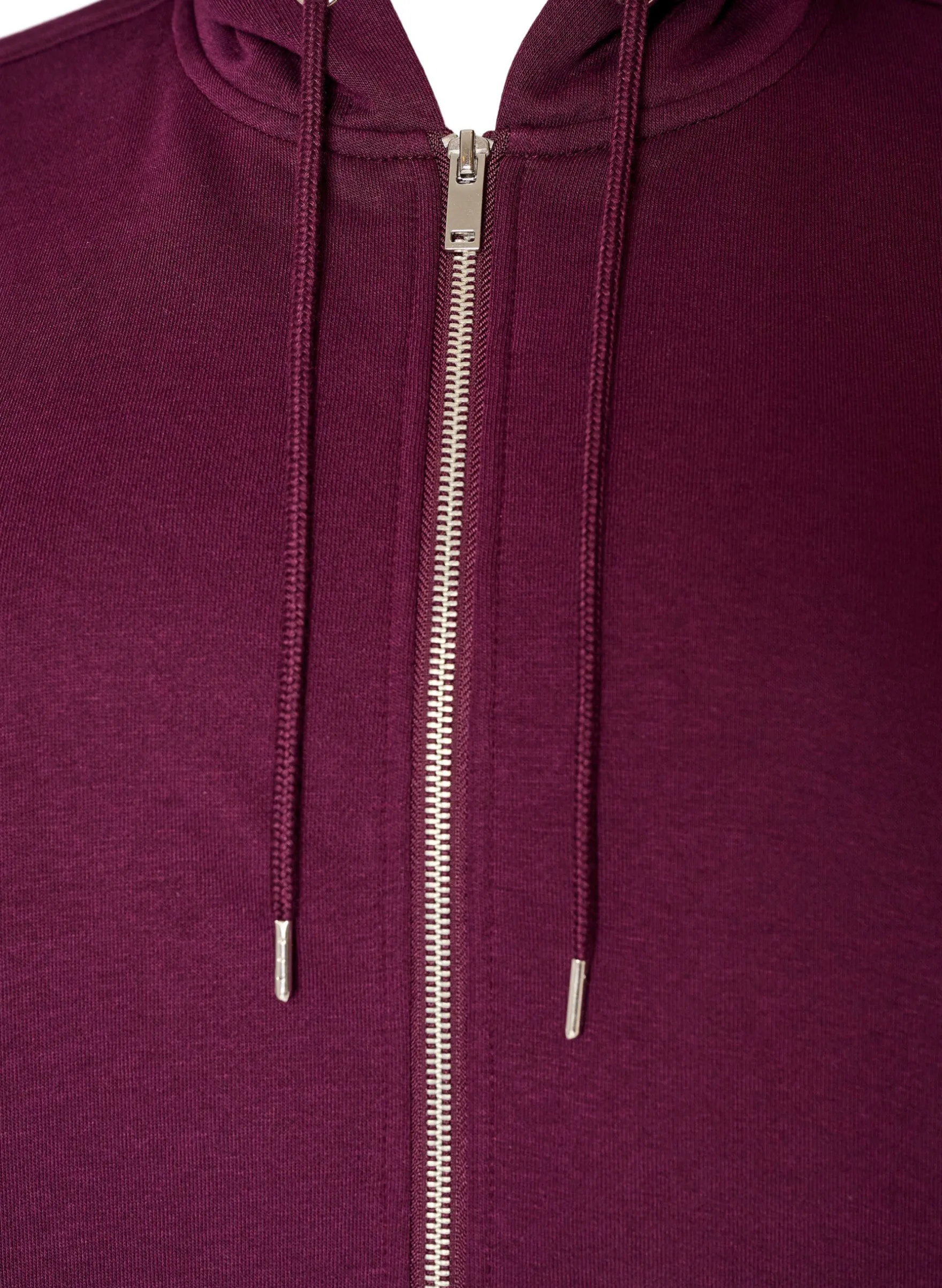 Kapuzensweatshirt mit Reißverschluss und Taschen