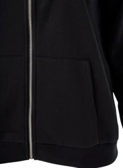 Kapuzensweatshirt mit Reißverschluss und Taschen