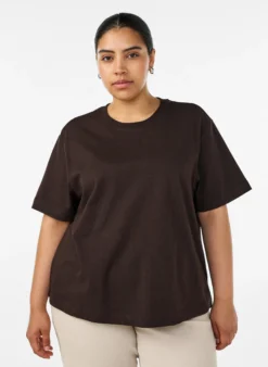 Kastiges T-Shirt aus Baumwolle