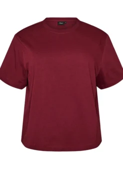 Kastiges T-Shirt aus Baumwolle
