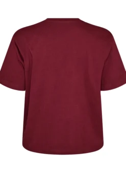 Kastiges T-Shirt aus Baumwolle