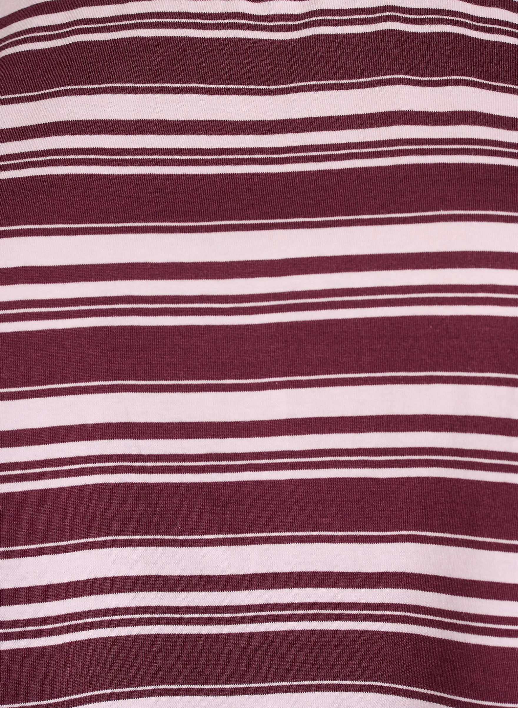 Kastiges T-Shirt mit Streifenmuster