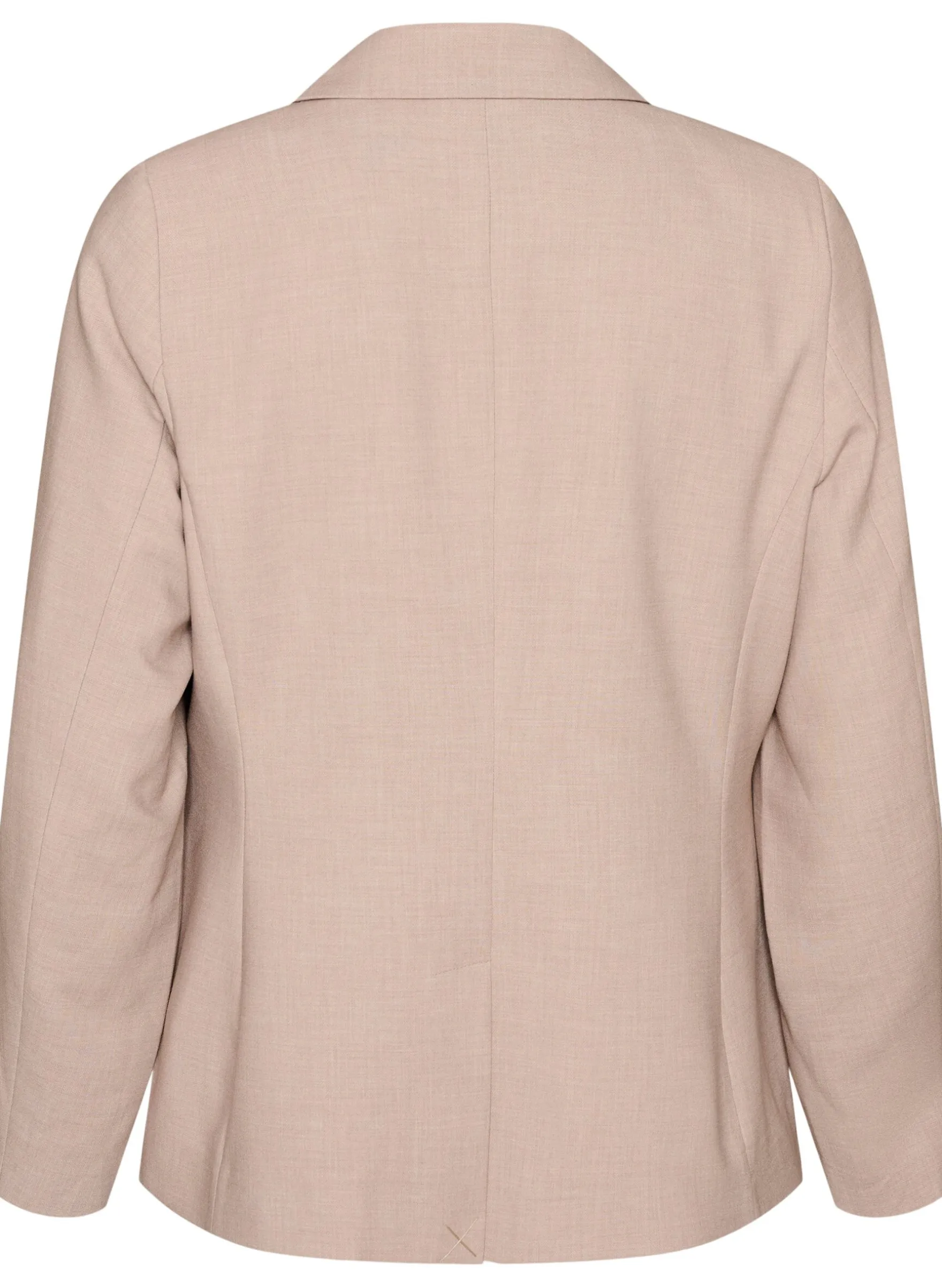 Klassischer Blazer mit Ein-Knopf-Verschluss und Taschen