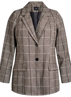 Klassischer karierter Blazer