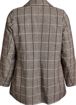 Klassischer karierter Blazer