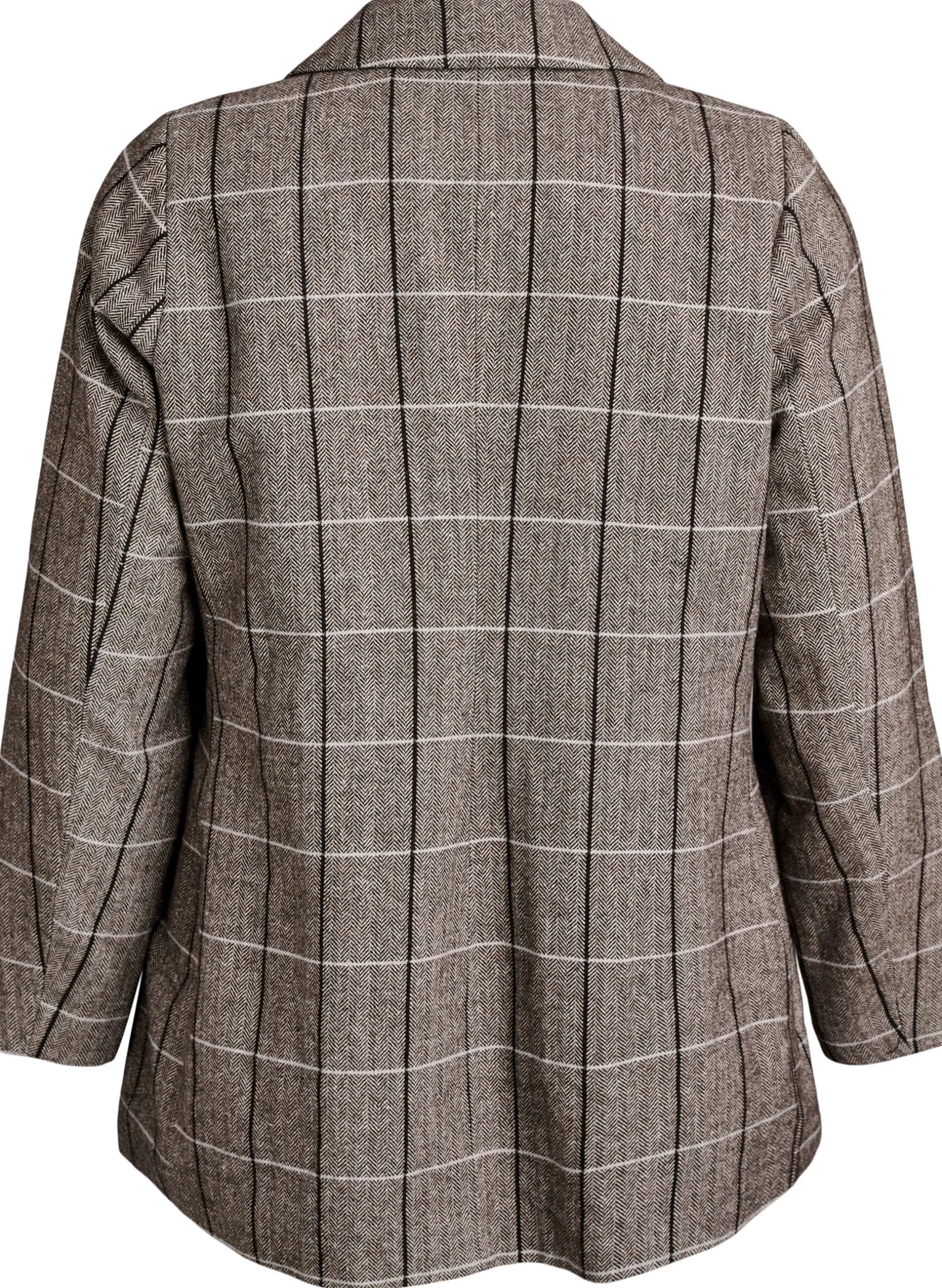 Klassischer karierter Blazer