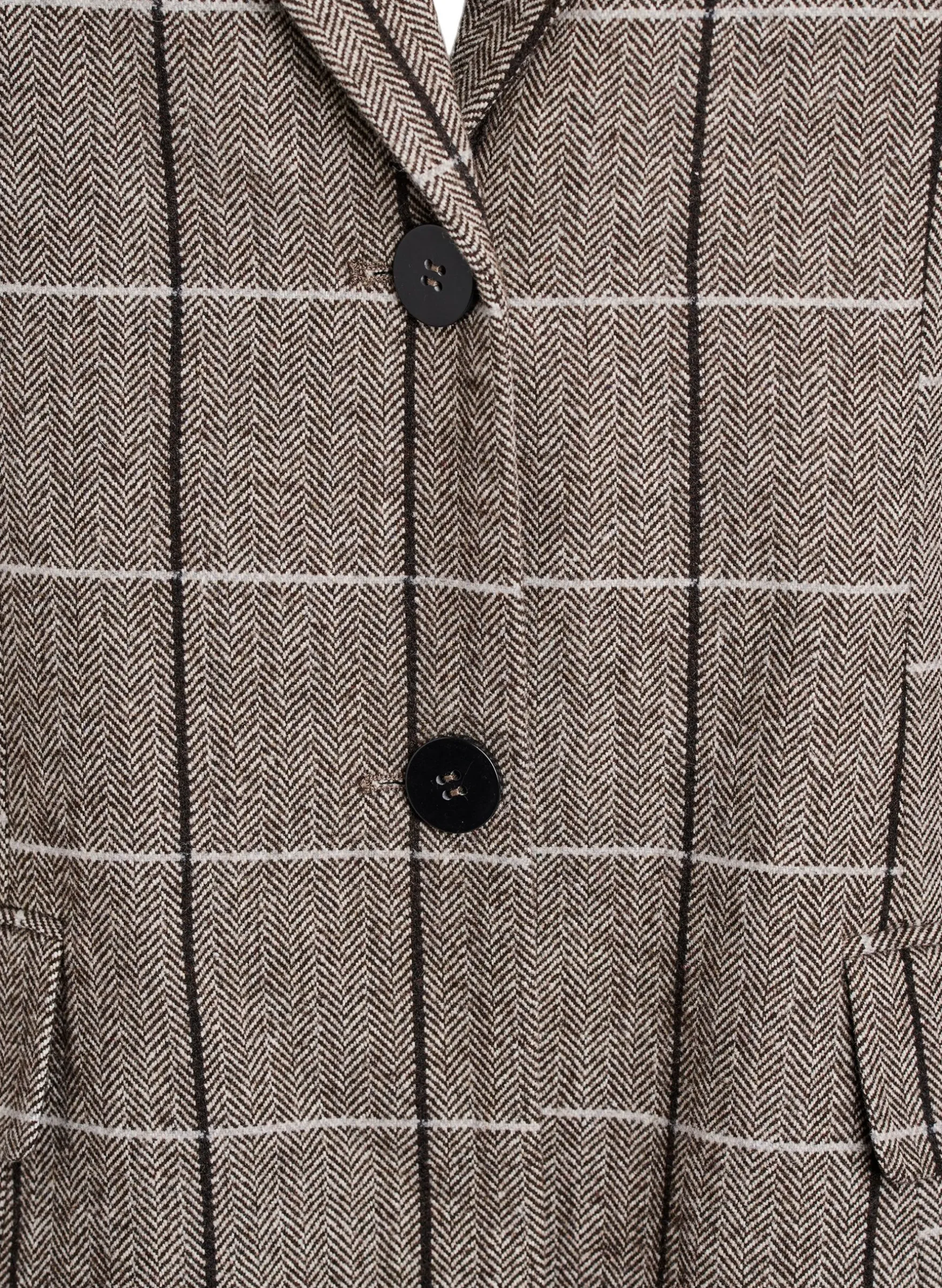 Klassischer karierter Blazer