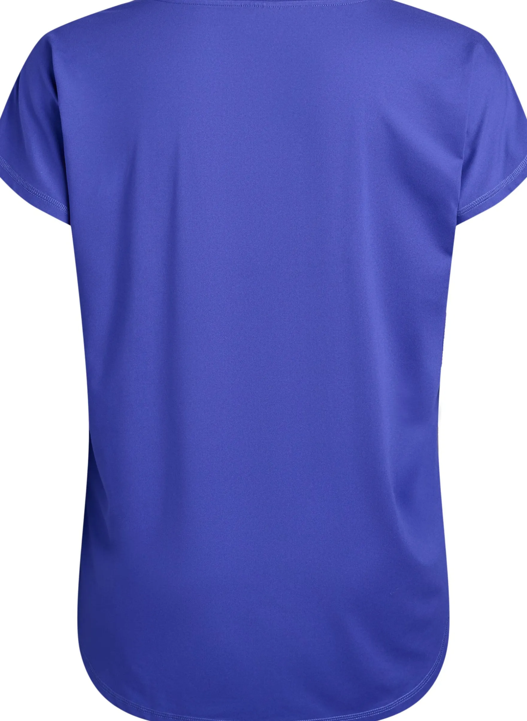 Kurzarm Trainingsshirt mit V-Ausschnitt