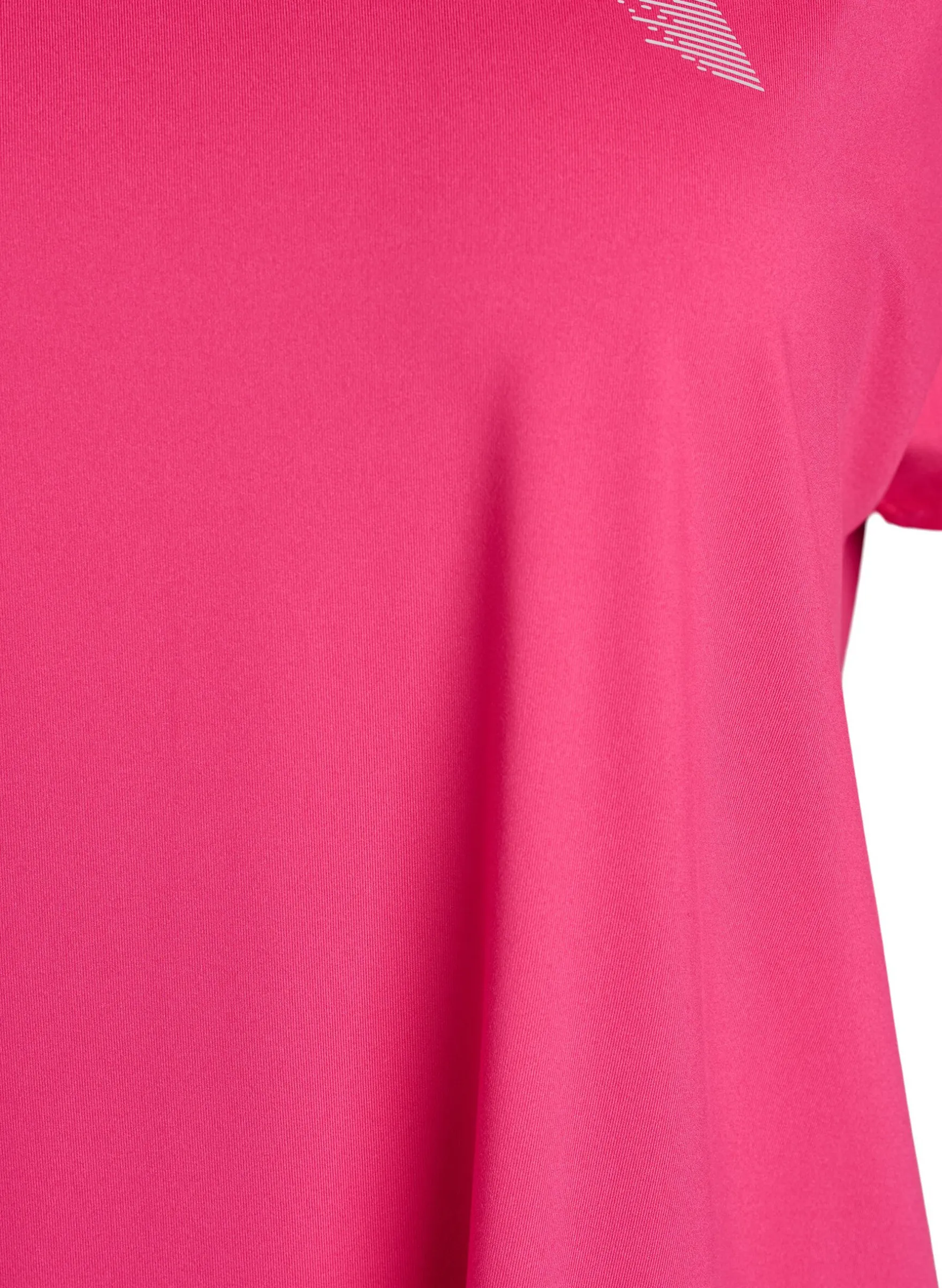 Kurzarm Trainingsshirt mit V-Ausschnitt