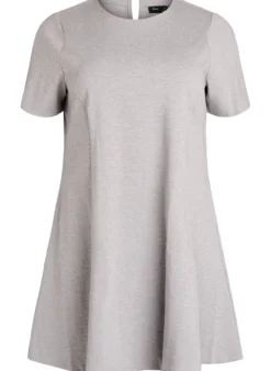 Kurzes A-Linien Kleid aus Jersey