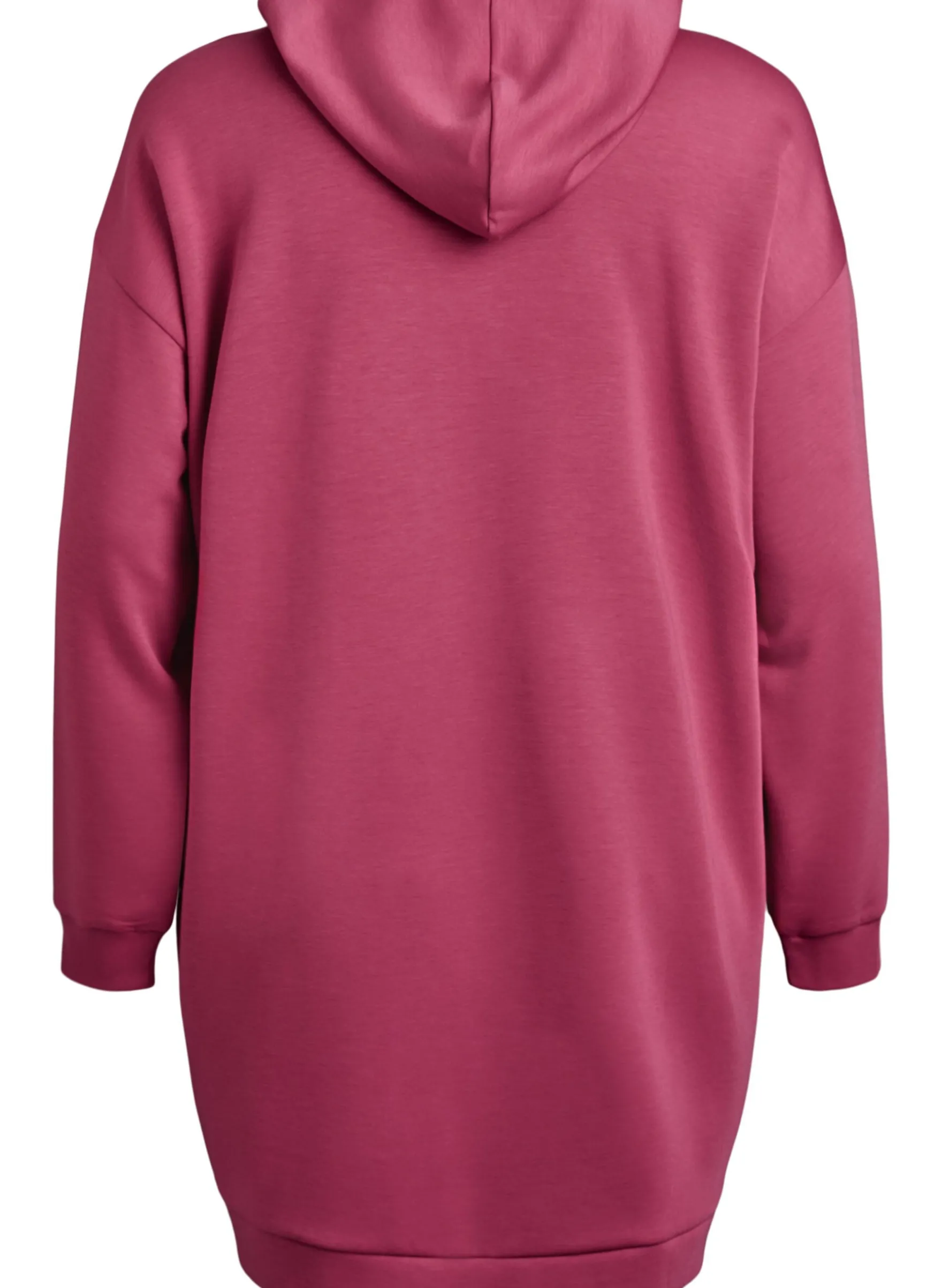 Kurzes Hoodiekleid mit Kängurutasche