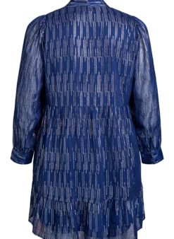 Kurzes Partykleid mit Glitzermuster