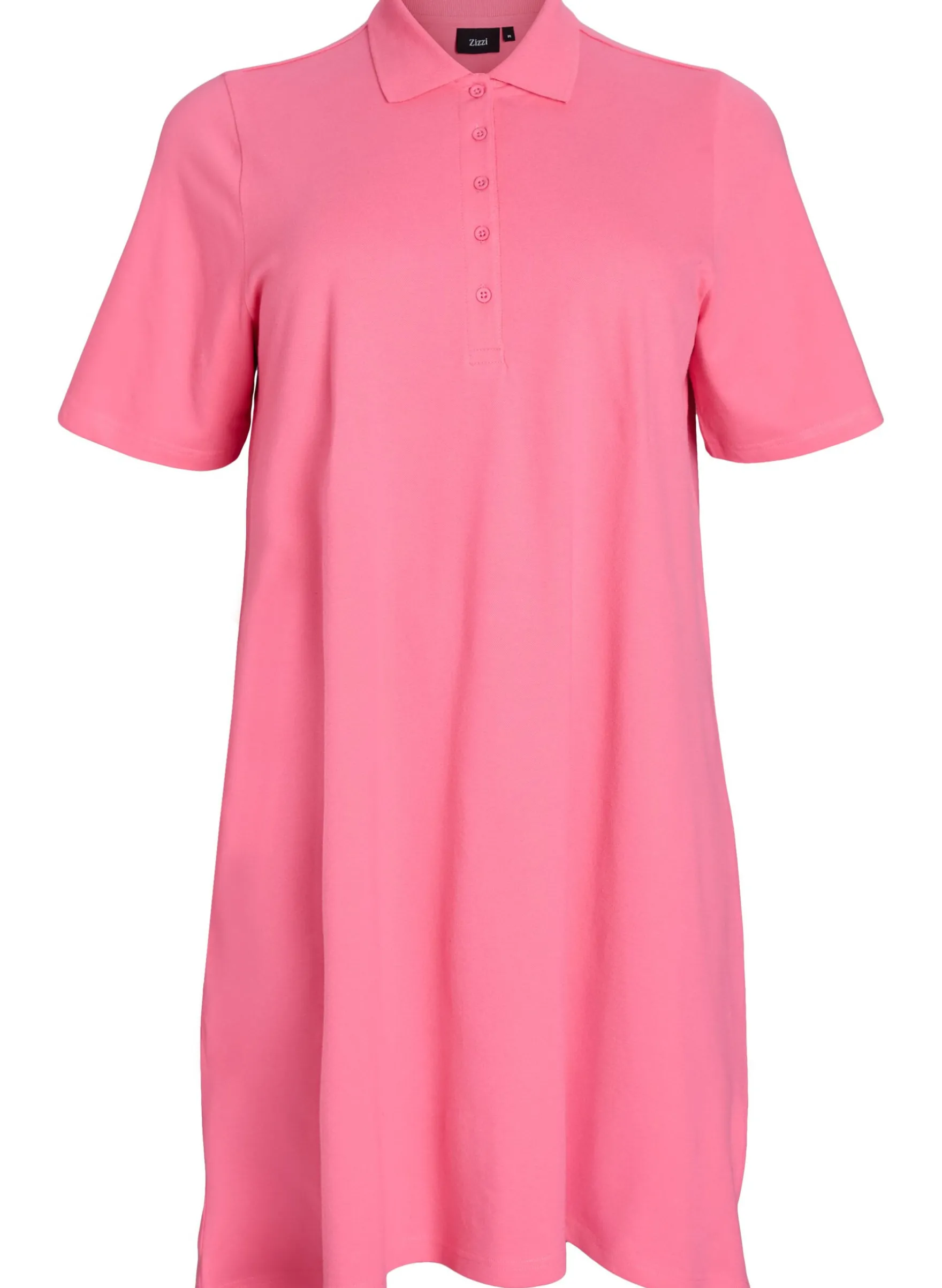 Kurzes Polokleid im A-Linien-Schnitt
