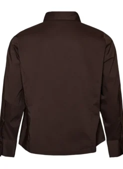 Kurzes Shirt mit Zwei-Wege-Reißverschluss