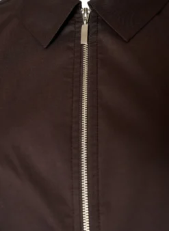 Kurzes Shirt mit Zwei-Wege-Reißverschluss