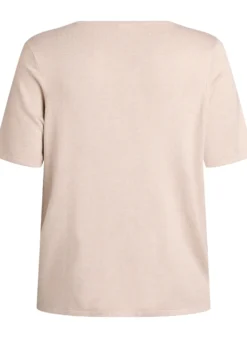 Kurzärmelige Strickbluse aus Viskose