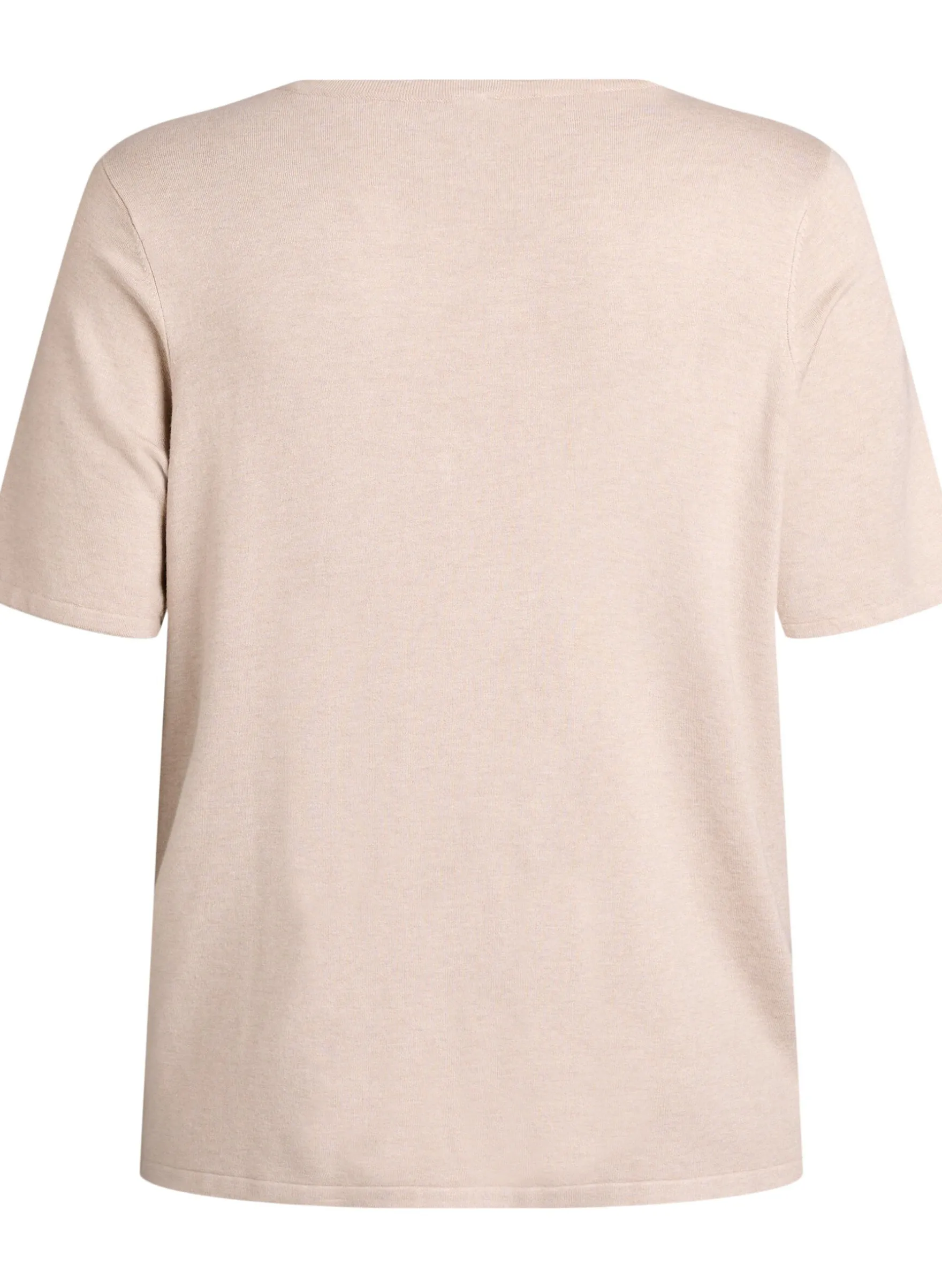 Kurzärmelige Strickbluse aus Viskose