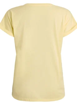 Kurzärmeliges T-Shirt aus Baumwollmischgewebe