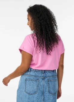 Kurzärmeliges T-Shirt aus einer Baumwollmischung