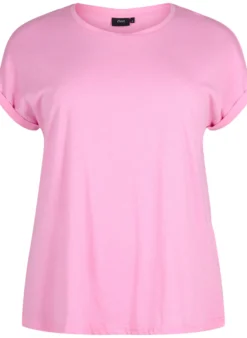 Kurzärmeliges T-Shirt aus einer Baumwollmischung