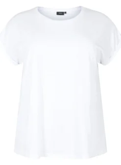 Kurzärmeliges T-Shirt aus einer Baumwollmischung