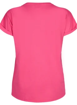 Kurzärmeliges T-Shirt aus einer Baumwollmischung