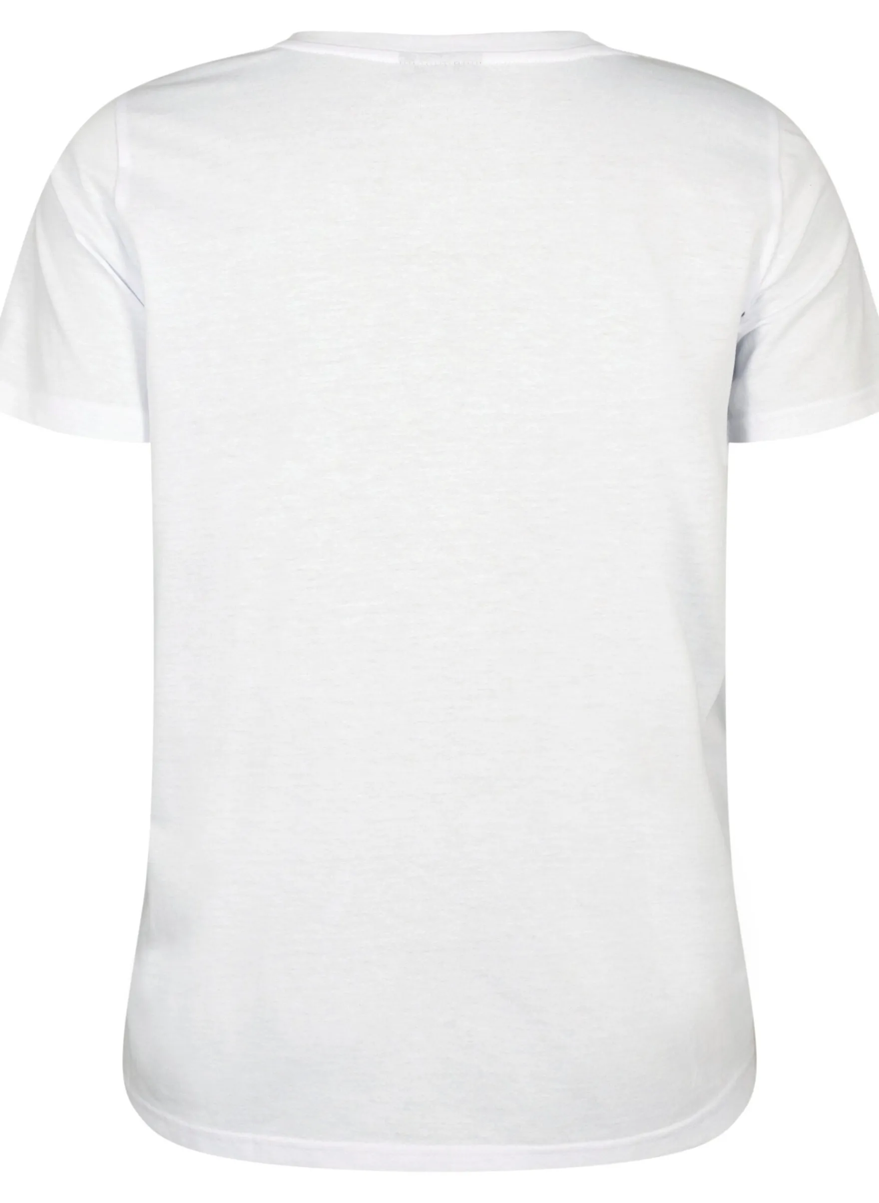 Kurzärmeliges T-Shirt mit V-Ausschnitt
