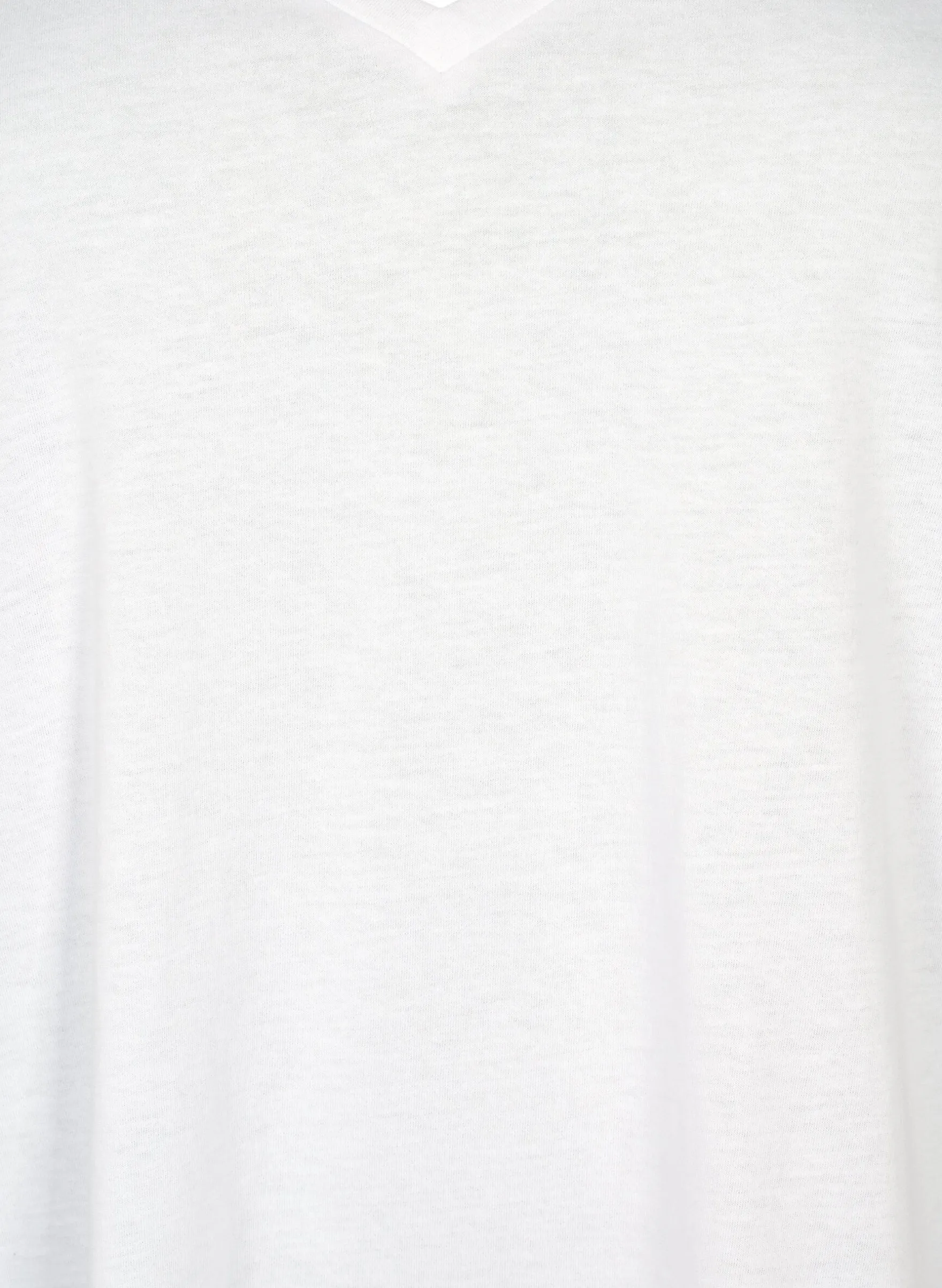 Kurzärmeliges T-Shirt mit V-Ausschnitt