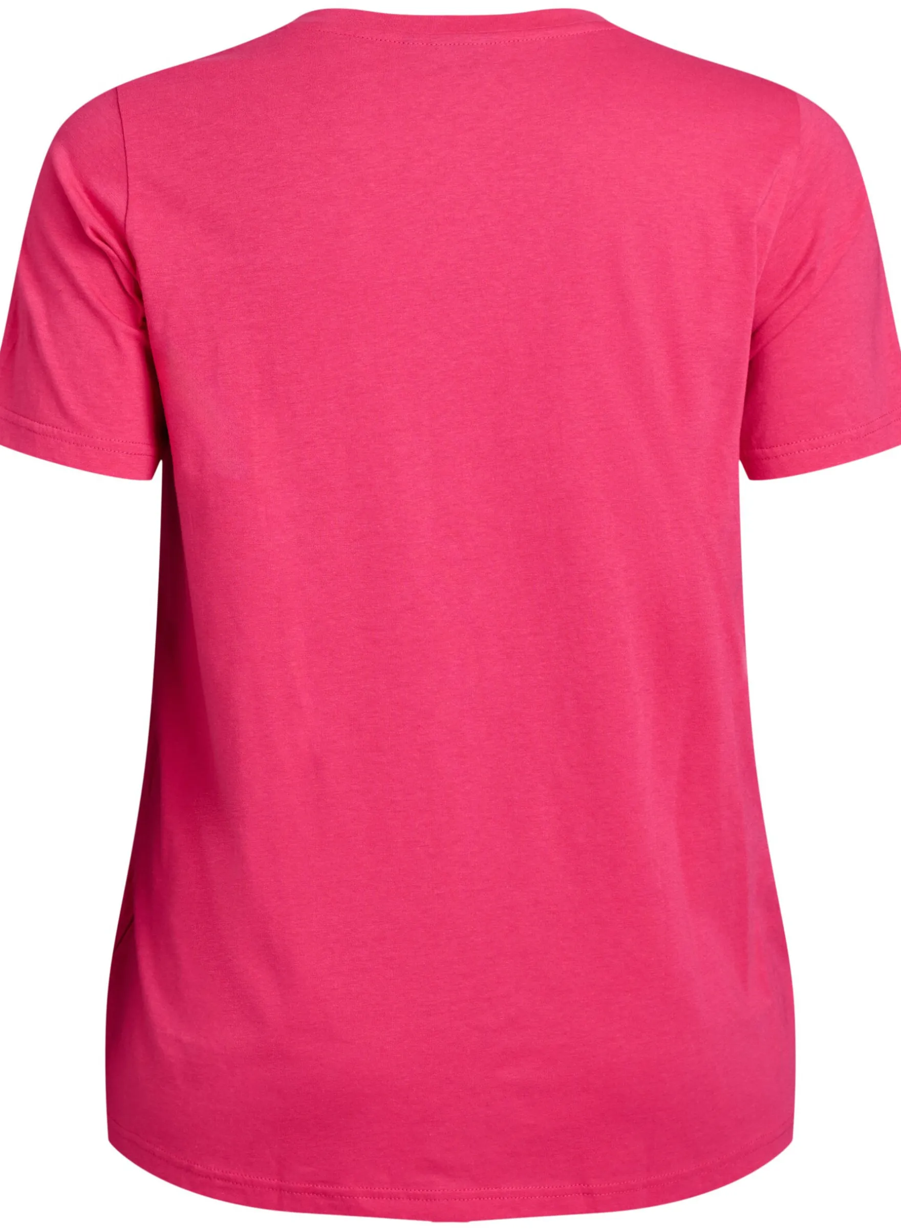 Kurzärmliges T-Shirt mit V-Ausschnitt