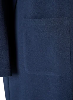 Lange Blazer mit Taschen