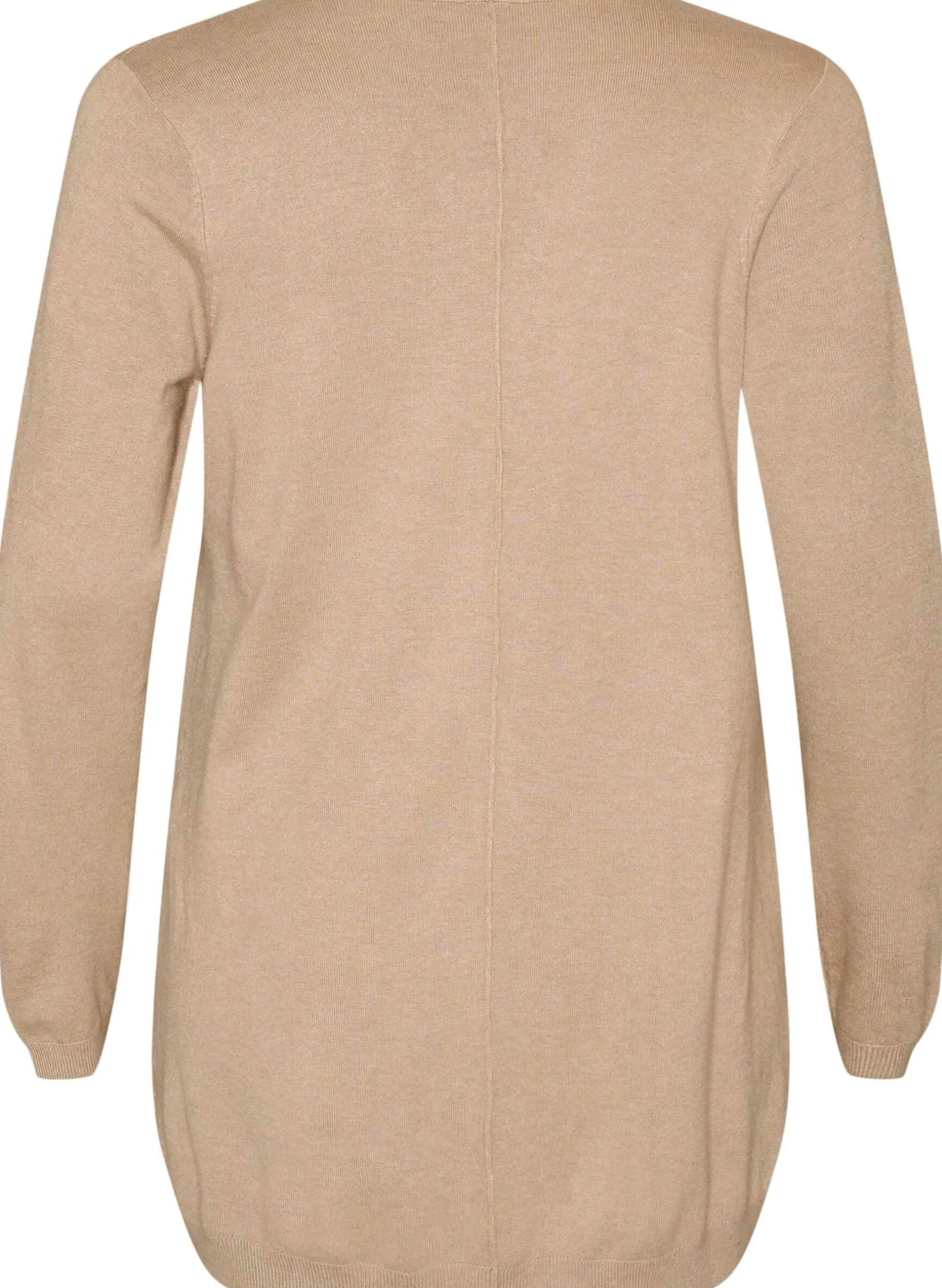 Lange Strickjacke aus einer Viskosemischung