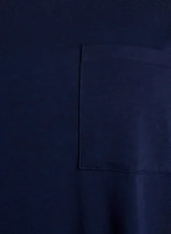 Langärmliges Pyjamaoberteil aus weichem Baumwolljersey