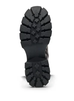 Langschaftstiefel mit leichter Crackle-Optik