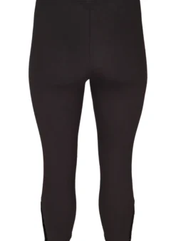 3/4 Leggings mit Knöpfen