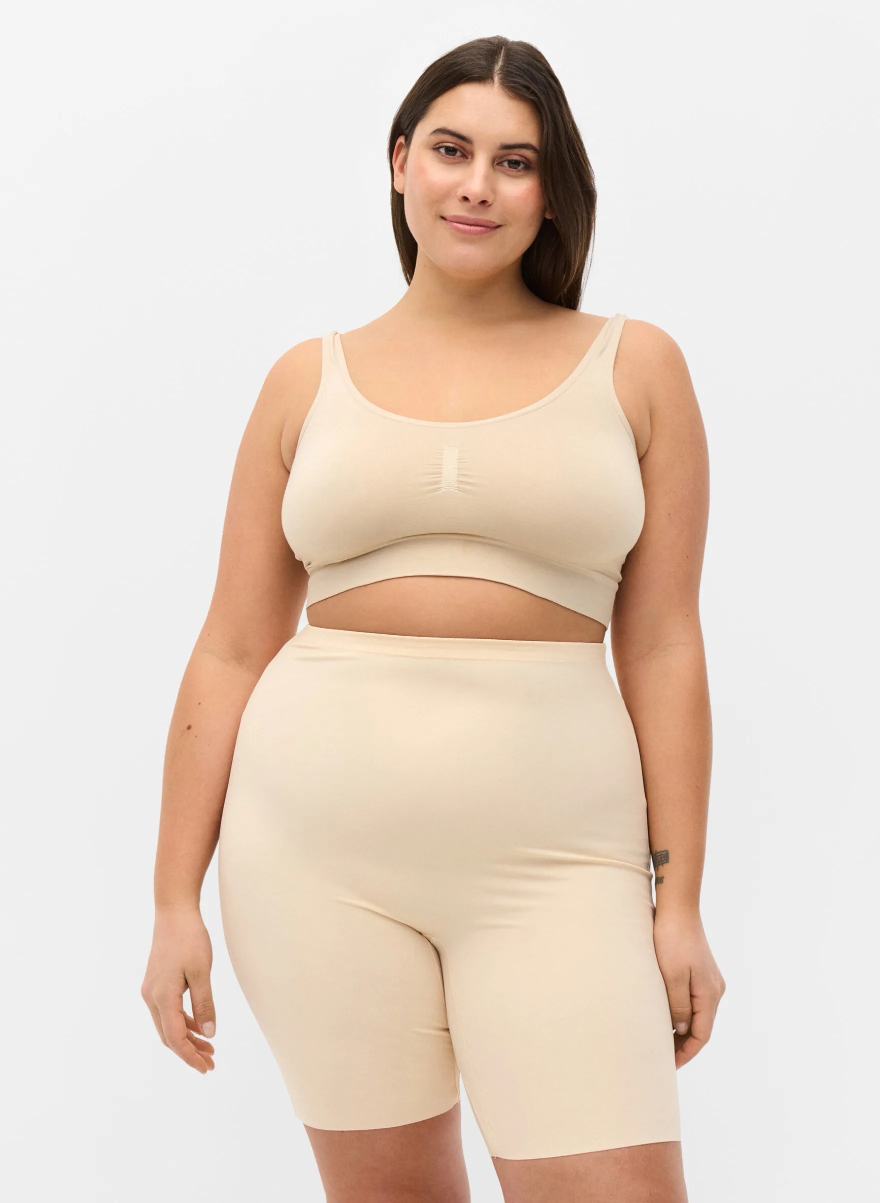 Light Shapewear Shorts mit hoher Taille